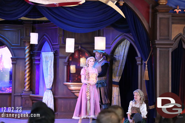 Tangled was being performed in the Royal Theatre