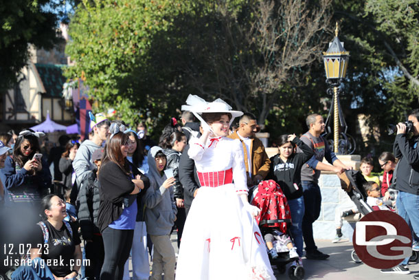 Mary Poppins joined the Pearly Band