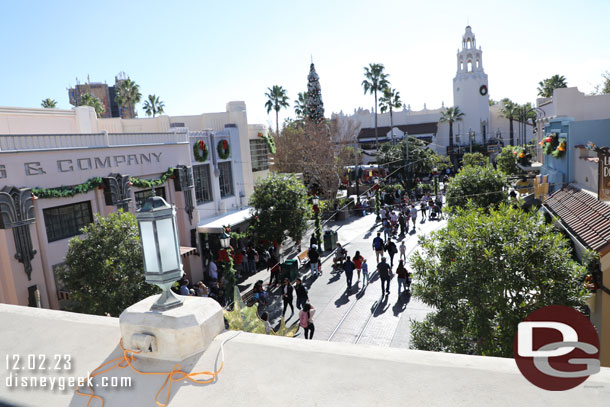 Cruising over Buena Vista Street