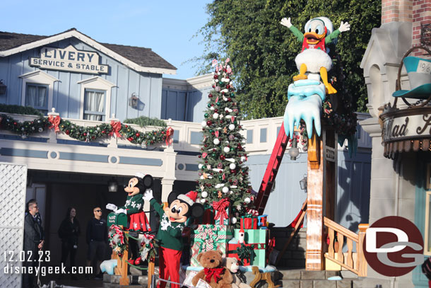 Mickey, Minnie and Donald Duck