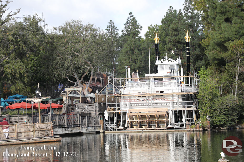 The Mark Twain renovation continues