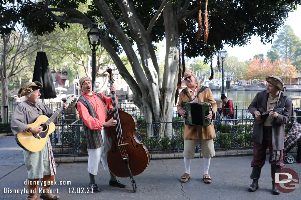 The Bootstrappers were out performing.