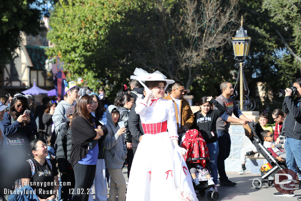 Mary Poppins joined the Pearly Band