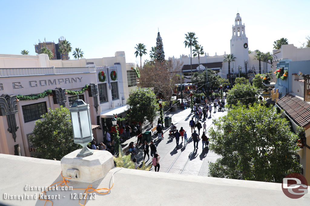 Cruising over Buena Vista Street