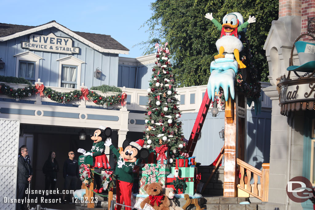 Mickey, Minnie and Donald Duck