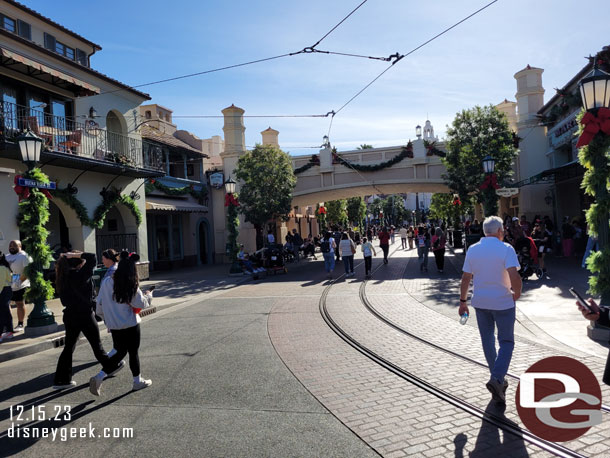 12:16pm - Buena Vista Street