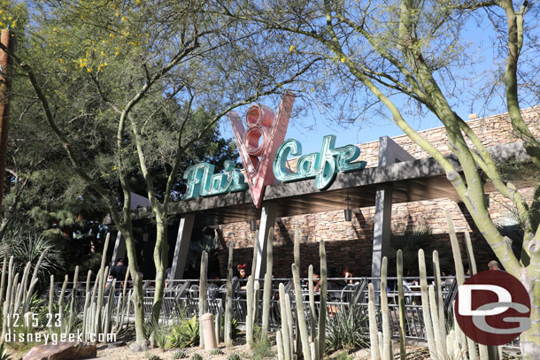 Passing through Cars Land