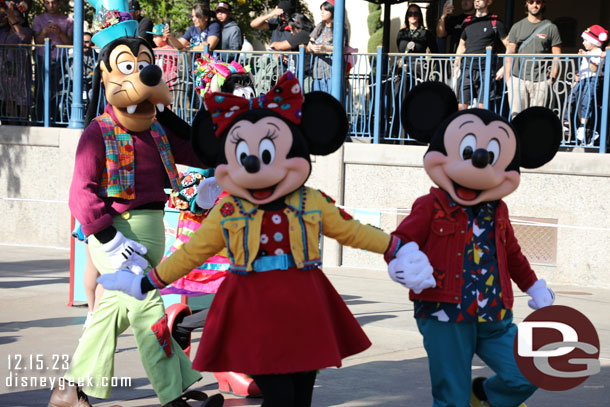 Minnie and Mickey Mouse