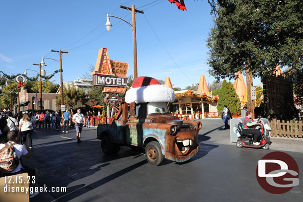 Santa Mater on the move