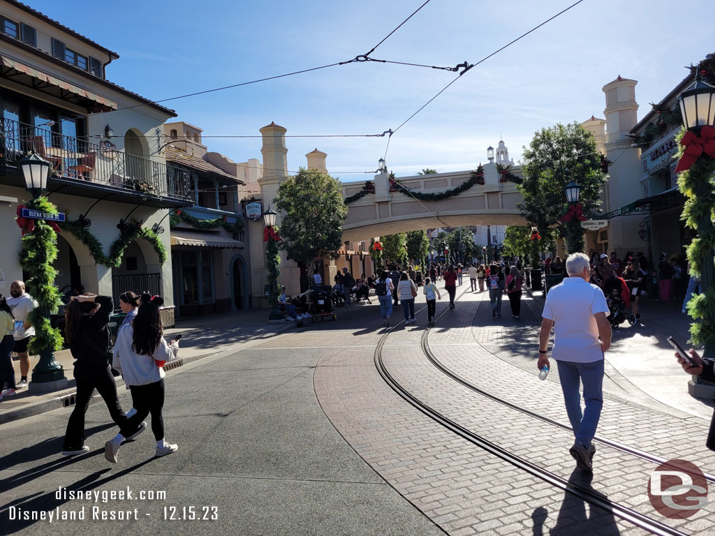 12:16pm - Buena Vista Street