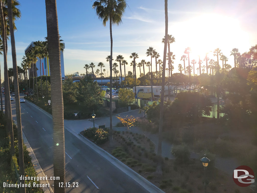 A look at the Downtown Disney work from the Monorail