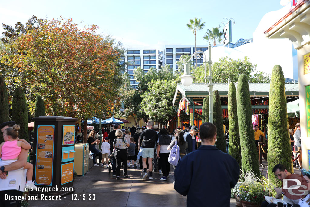 Paradise Gardens Park was crowded this afternoon