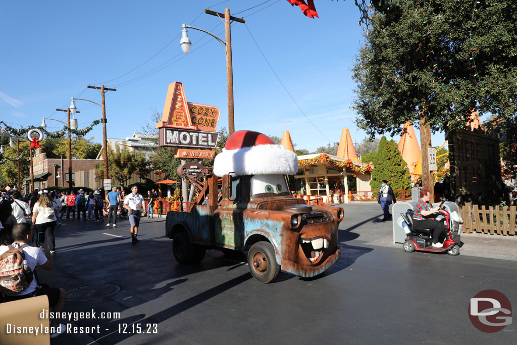 Santa Mater on the move