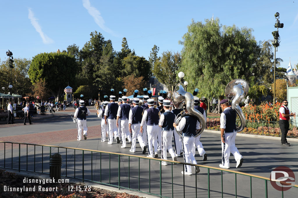 The Disneyland Band on the move...