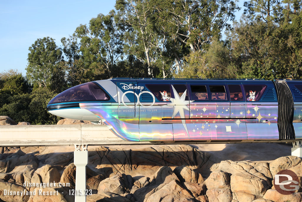 My monorail passing over the sub lagoon.