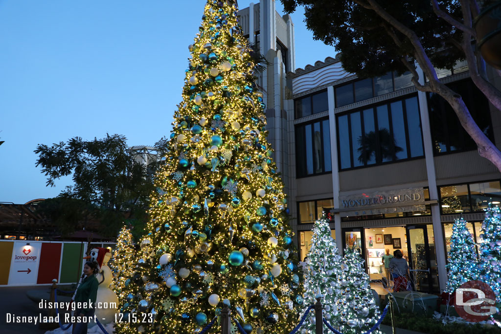 Downtown Disney Christmas Tree