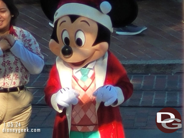 As was Mickey (I also spotted Chip n Dale and Minnie Mouse)