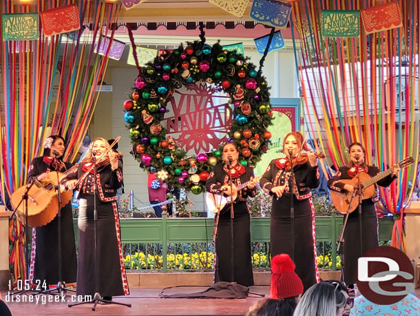 Mariachi Divas at the Paradise Garden Bandstand