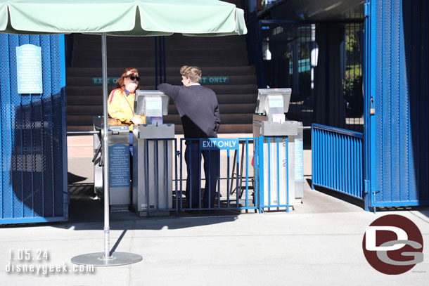 I saw a permit for new entry gates for the parks no sign of work at any of the entrances yet.