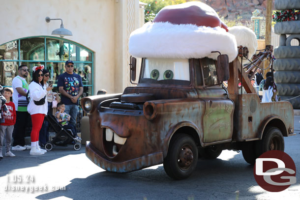 Santa Mater on the move