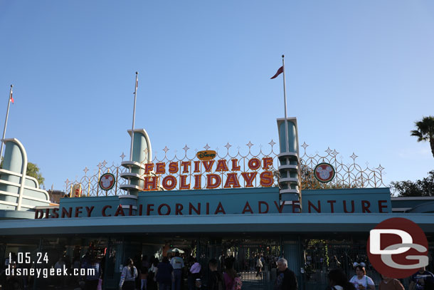 Returning to Disney California Adventure