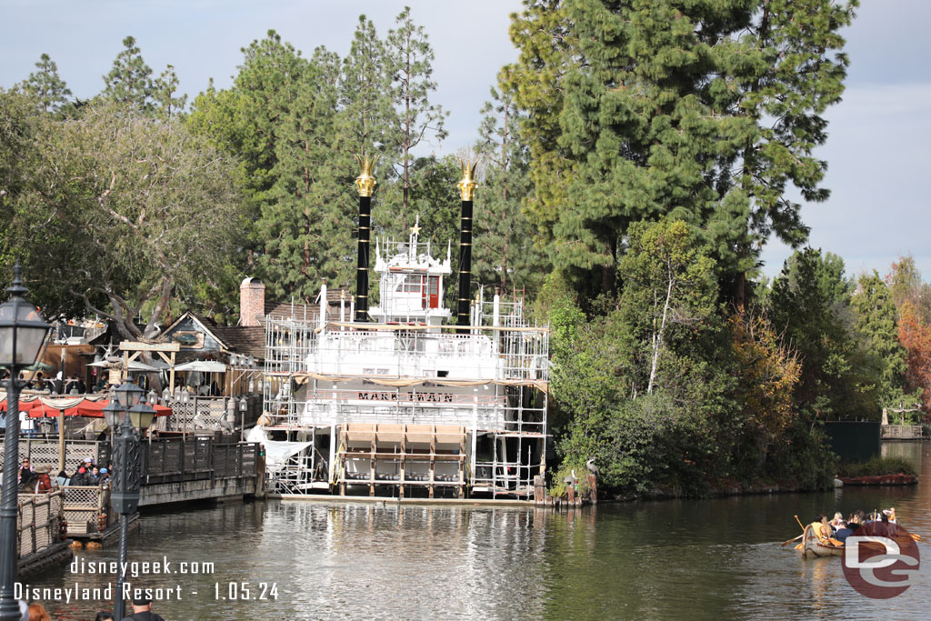 The Mark Twain renovation continues