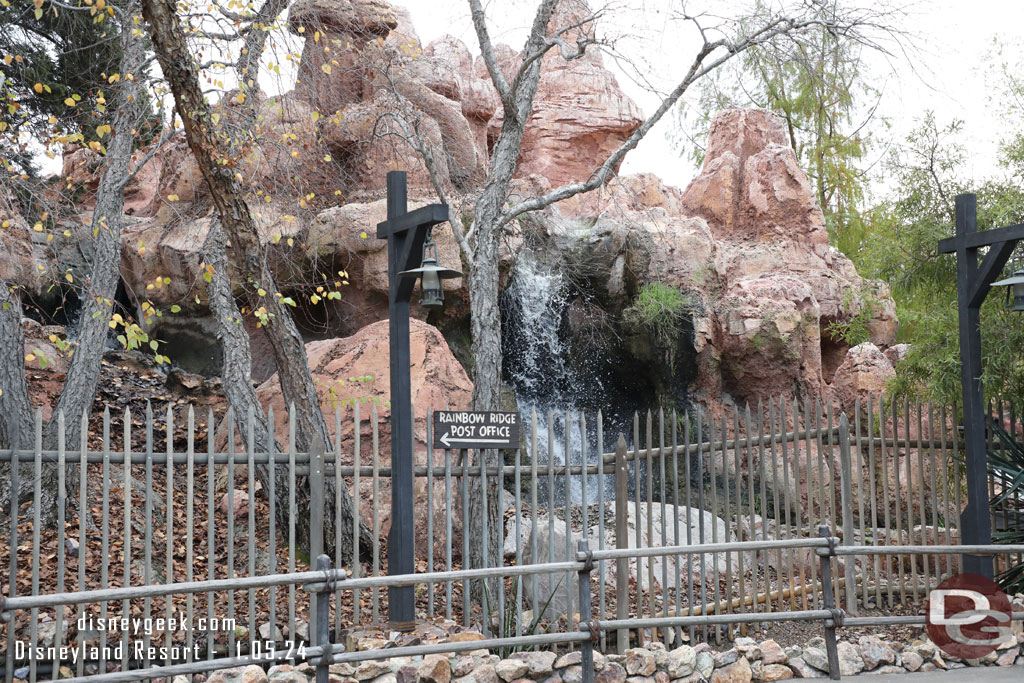 Passing through Frontierland