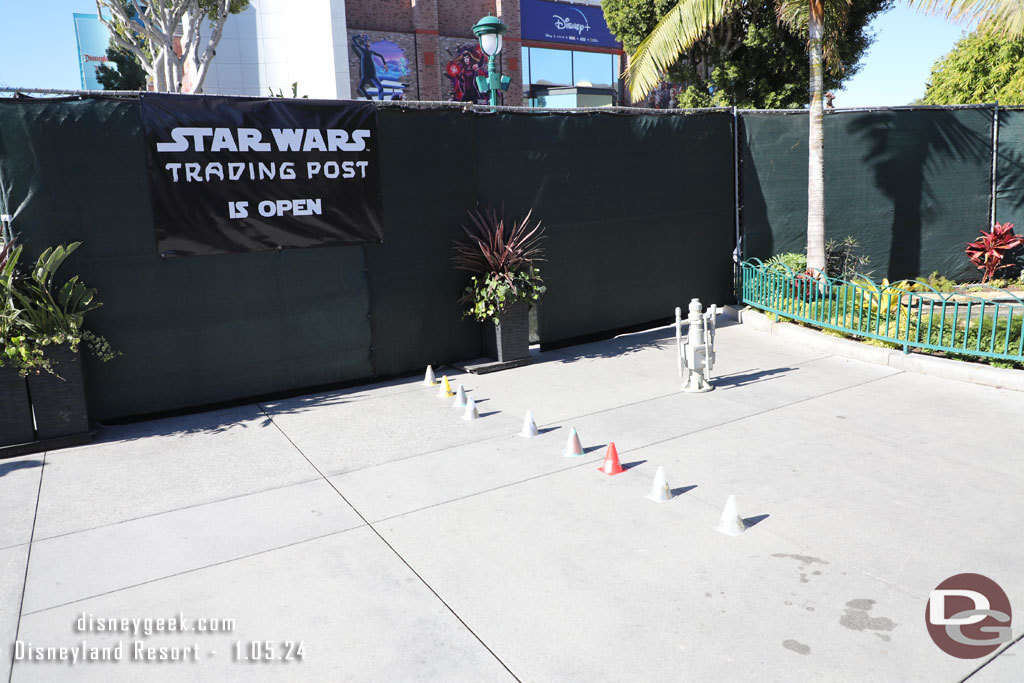 Setting up for some droid races