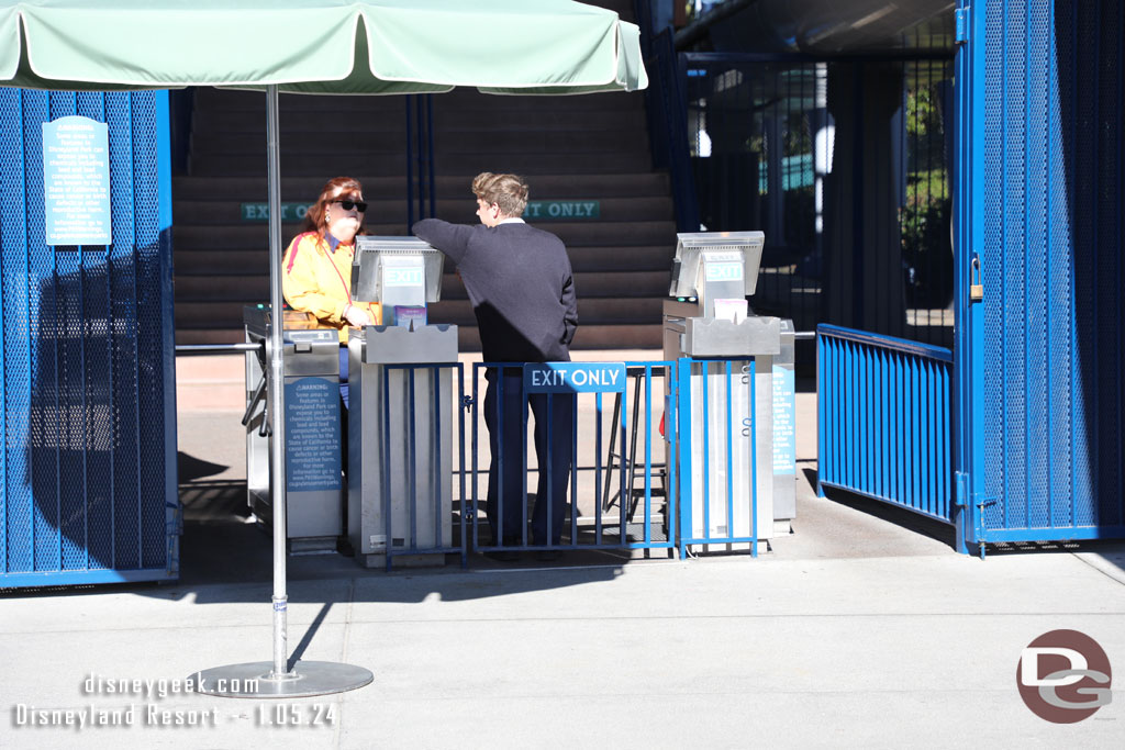 I saw a permit for new entry gates for the parks no sign of work at any of the entrances yet.