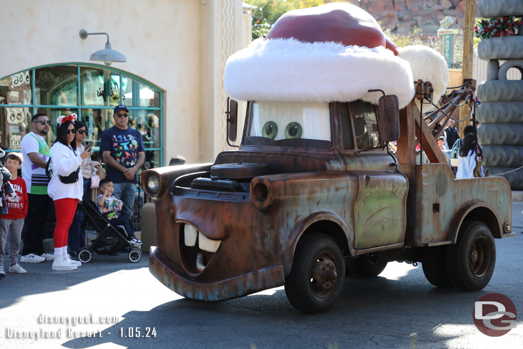 Santa Mater on the move