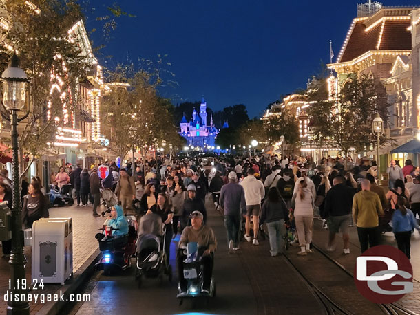 5:43pm - Main Street USA 