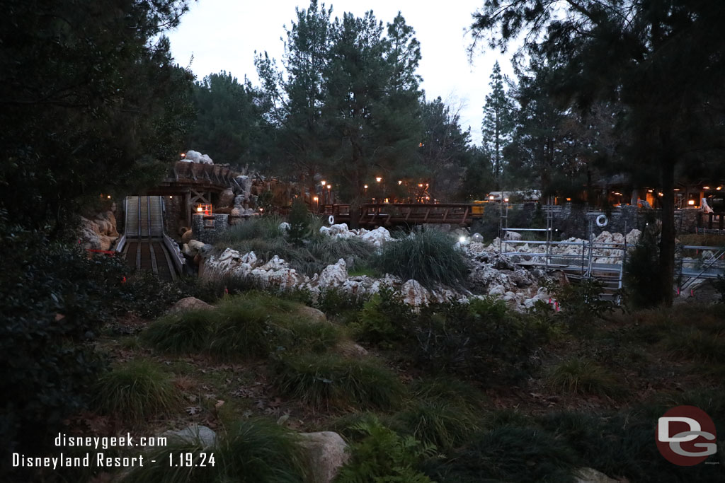 Grizzly River Run is closed for its annual renovation work.