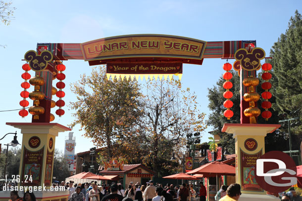 The 2024 Lunar New Year celebration started last Tuesday and runs through Feb 18th.