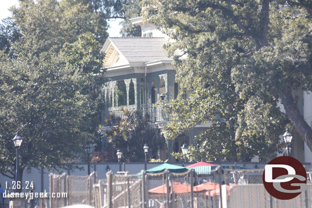 The Nightmare Before Christmas decorations have been removed from the exterior