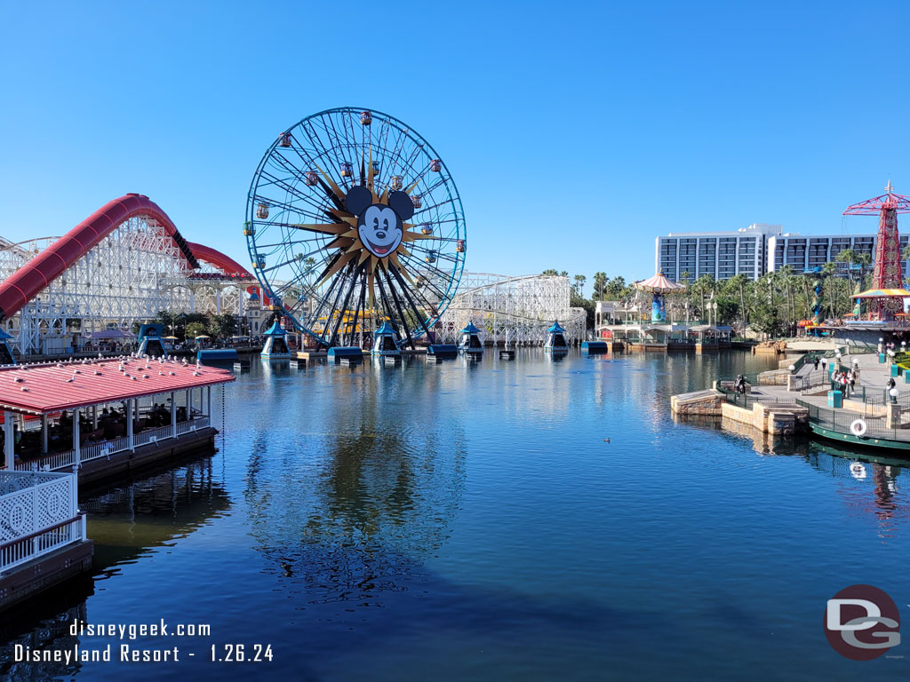 Paradise Bay this morning