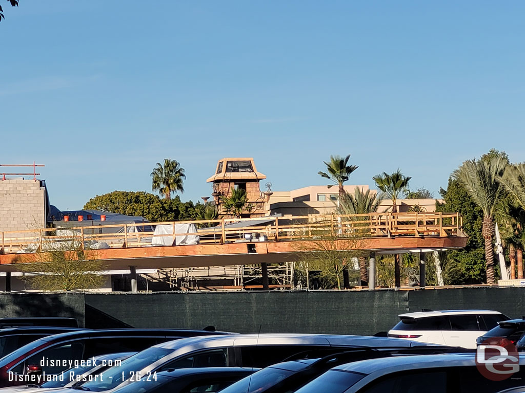 A look at the Downtown Disney project as I walked toward the entrnace