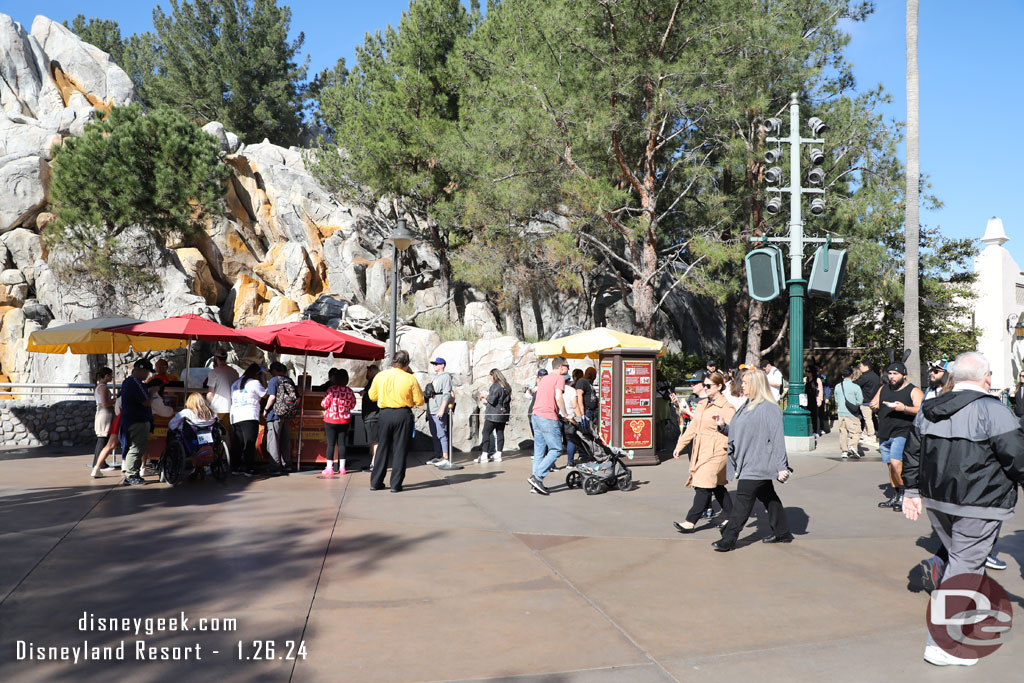 The queue to purchase the sip and savor passes which are $46 ($43 with Magic Key discount).