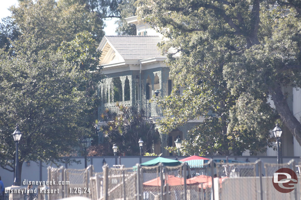 The Nightmare Before Christmas decorations have been removed from the exterior