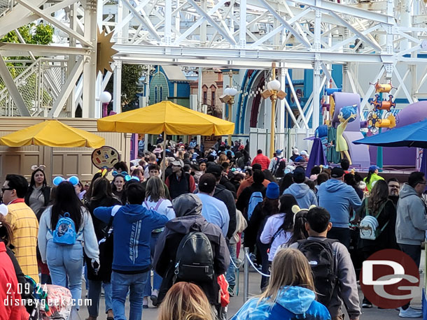 Making my way around Pixar Pier