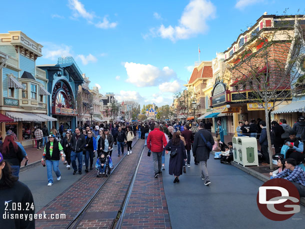 4:31pm - Main Street USA