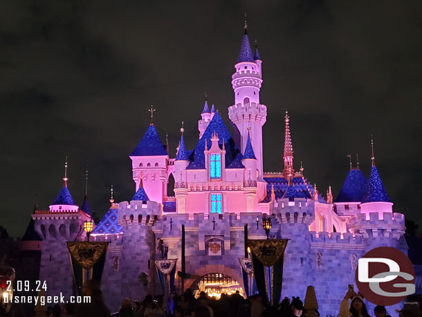 6:33pm - Sleeping Beauty Castle