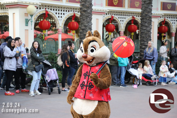 Dale in Mulan's Lunar New Year Procession