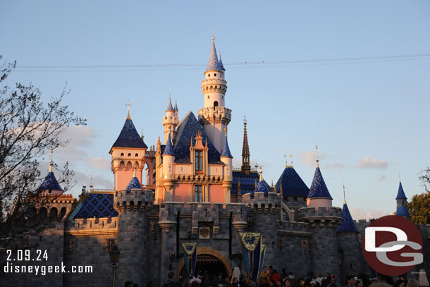 5:05pm - Sleeping Beauty Castle