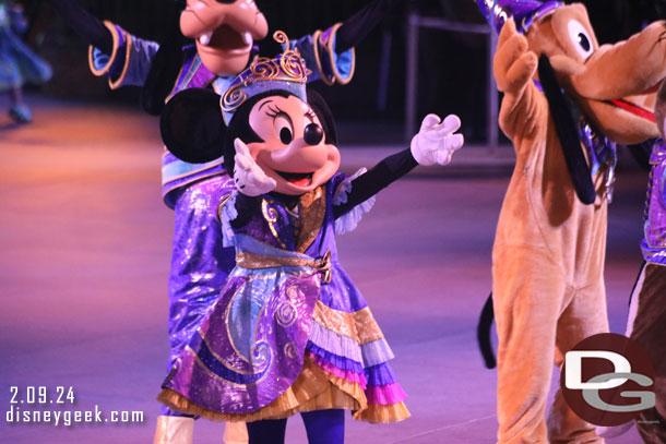 Minnie Mouse in the Magic Happens Parade