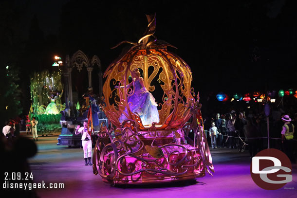 Cinerella  in the Magic Happens Parade