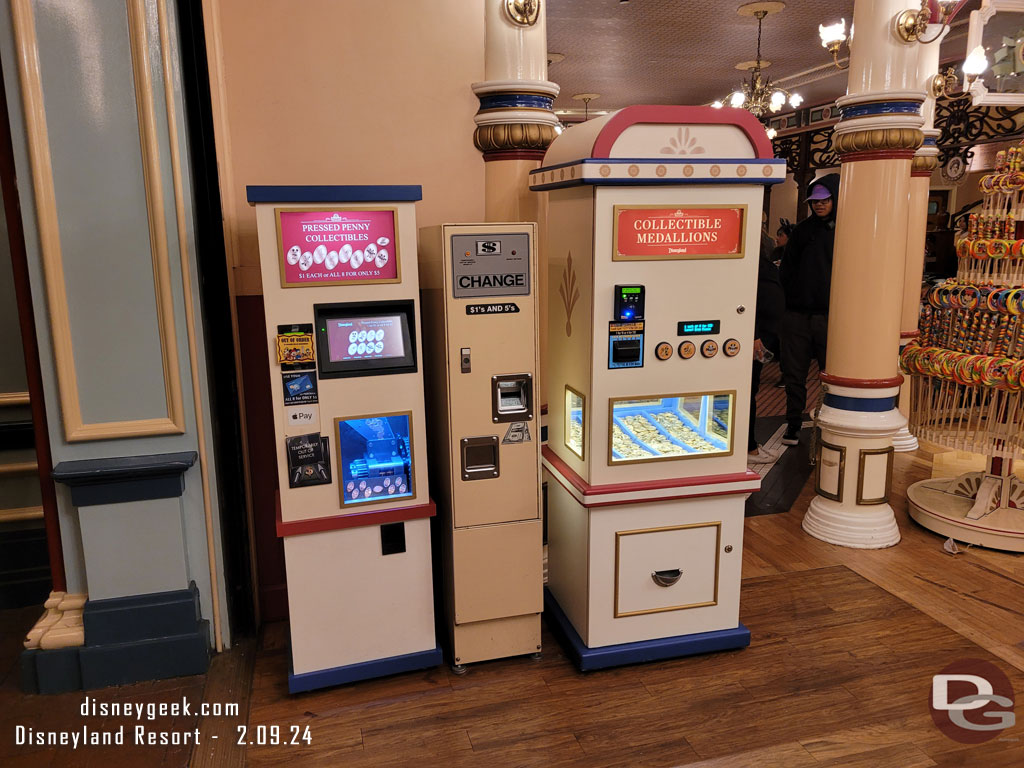 This portion of the Penny arcade is not looking great.. I miss the old machines that fit the time period.