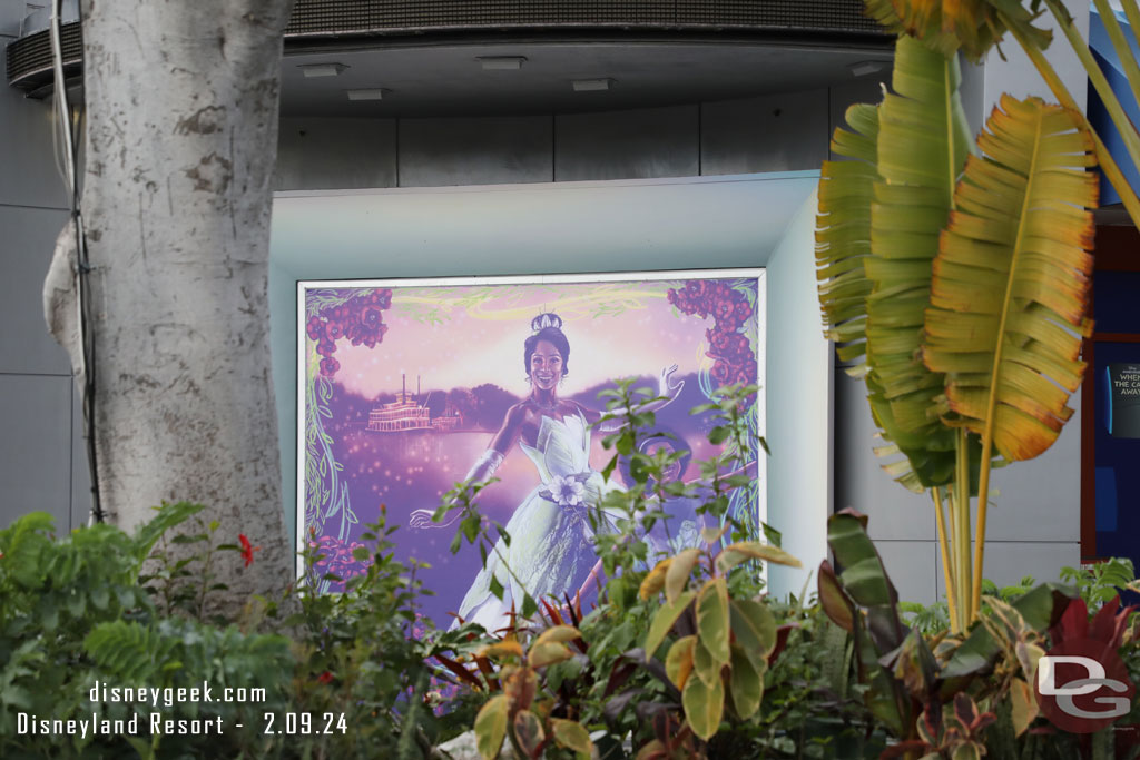 A new Princess Tiana mural is in Downtown Disney for the Celebrate Soulfully events this month.