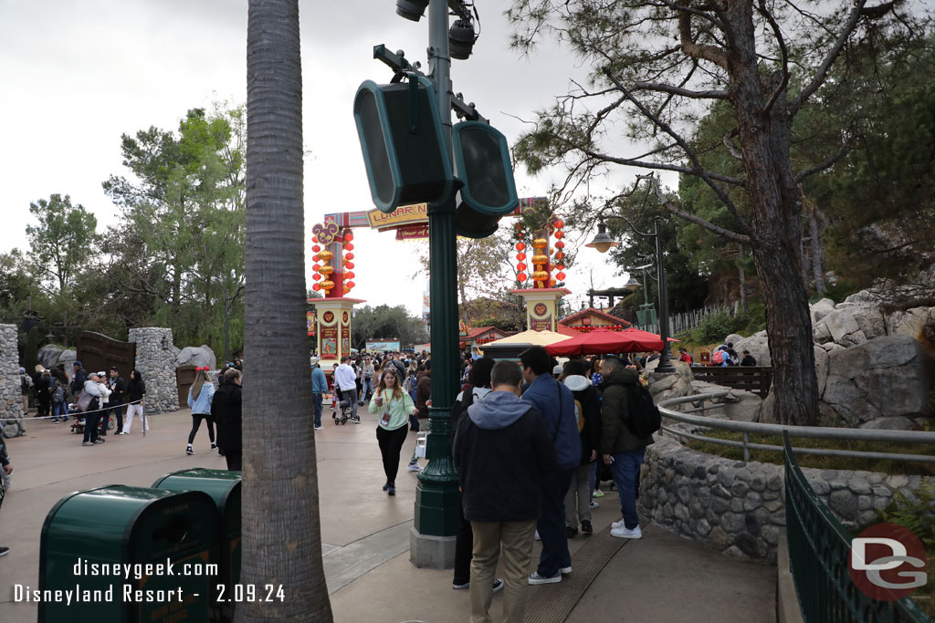 The end of the line for Sip and Savor passes, the cart at the umbrellas