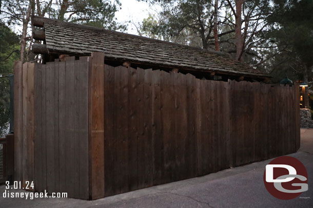 The former locker location is being converted into a larger DVC kiosk.