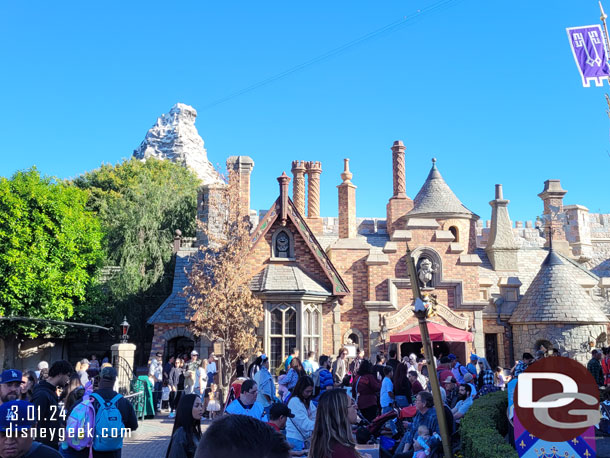 Fantasyland this afternoon